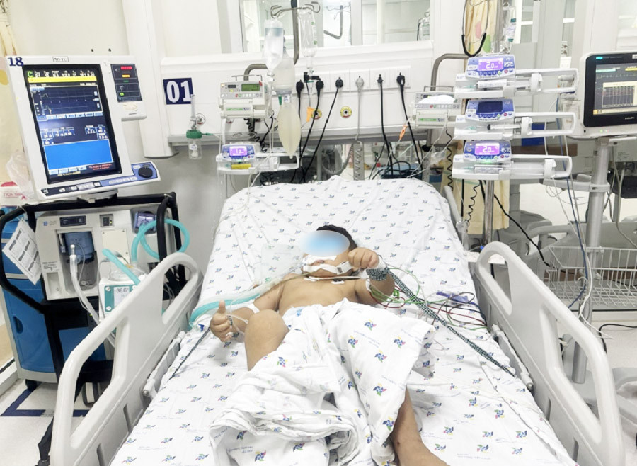 Bệnh nhi điều trị tại Bệnh viện Nhi Đồng Thành Phố trong tình trạng nhiễm độc nặng sau khi bị ong vò vẽ tấn công Bệnh nhi điều trị tại Bệnh viện Nhi Đồng Thành Phố trong tình trạng nhiễm độc nặng sau khi bị ong vò vẽ tấn công