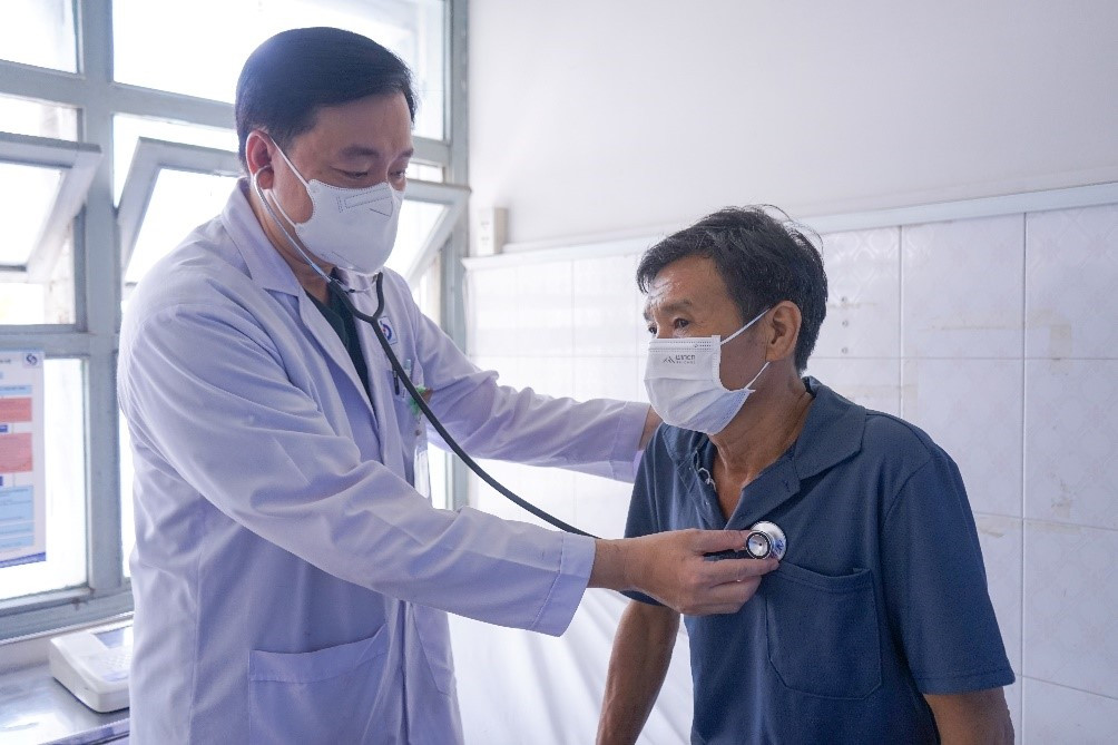 Sau can thiệp, bệnh nhân đã qua được nguy kịch, sức khỏe bình phục tốt