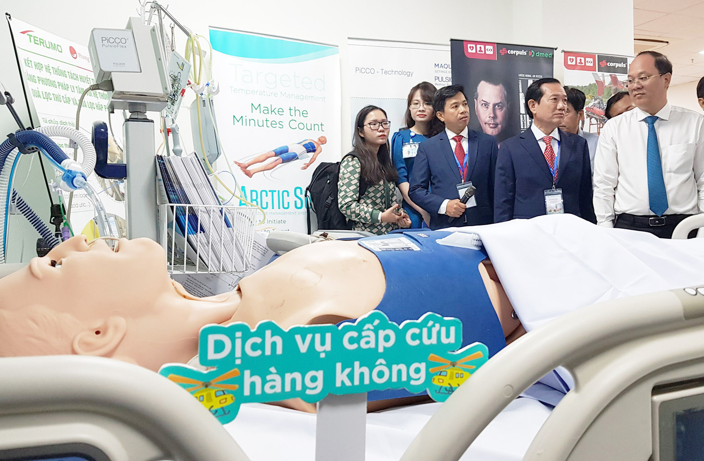 TPHCM sẽ phát triển loại hình cấp cứu đường hàng không và đường thủy trong thời gian tới TPHCM sẽ phát triển loại hình cấp cứu đường hàng không và đường thủy trong thời gian tới