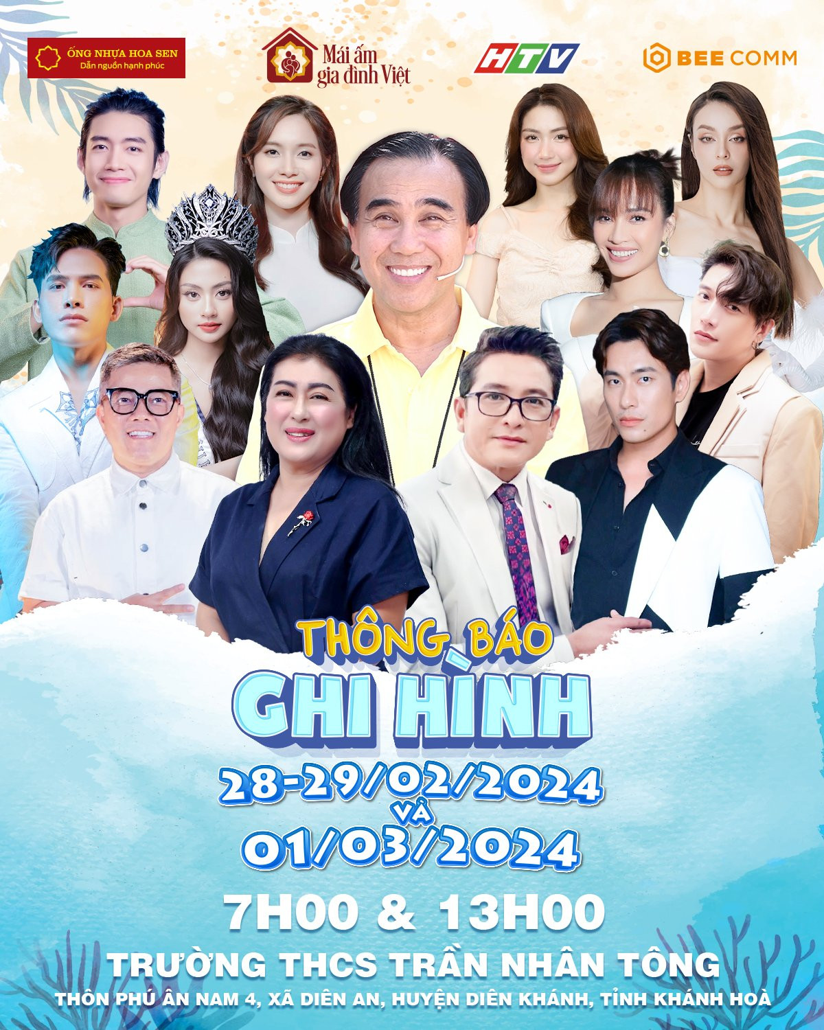 Teaser thông báo ghi hình tại Khánh Hòa: https://youtu.be/jdAQqtgW-3s