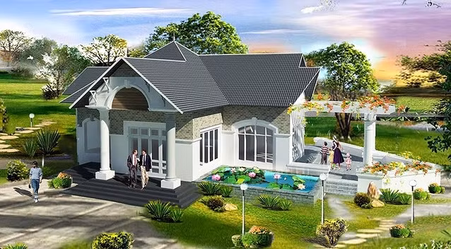 9 mẫu nhà có giá khoảng 400 triệu đồng được nhiều người chia sẻ ảnh 6