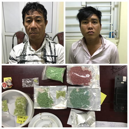 Lật tẩy chiêu giấu hơn một vạn viên thuốc lắc trong loa đài ảnh 1