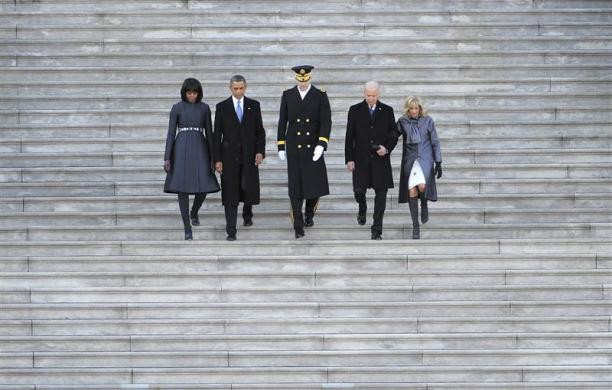 Tổng thống và Phó Tổng thống Mỹ cùng phu nhân