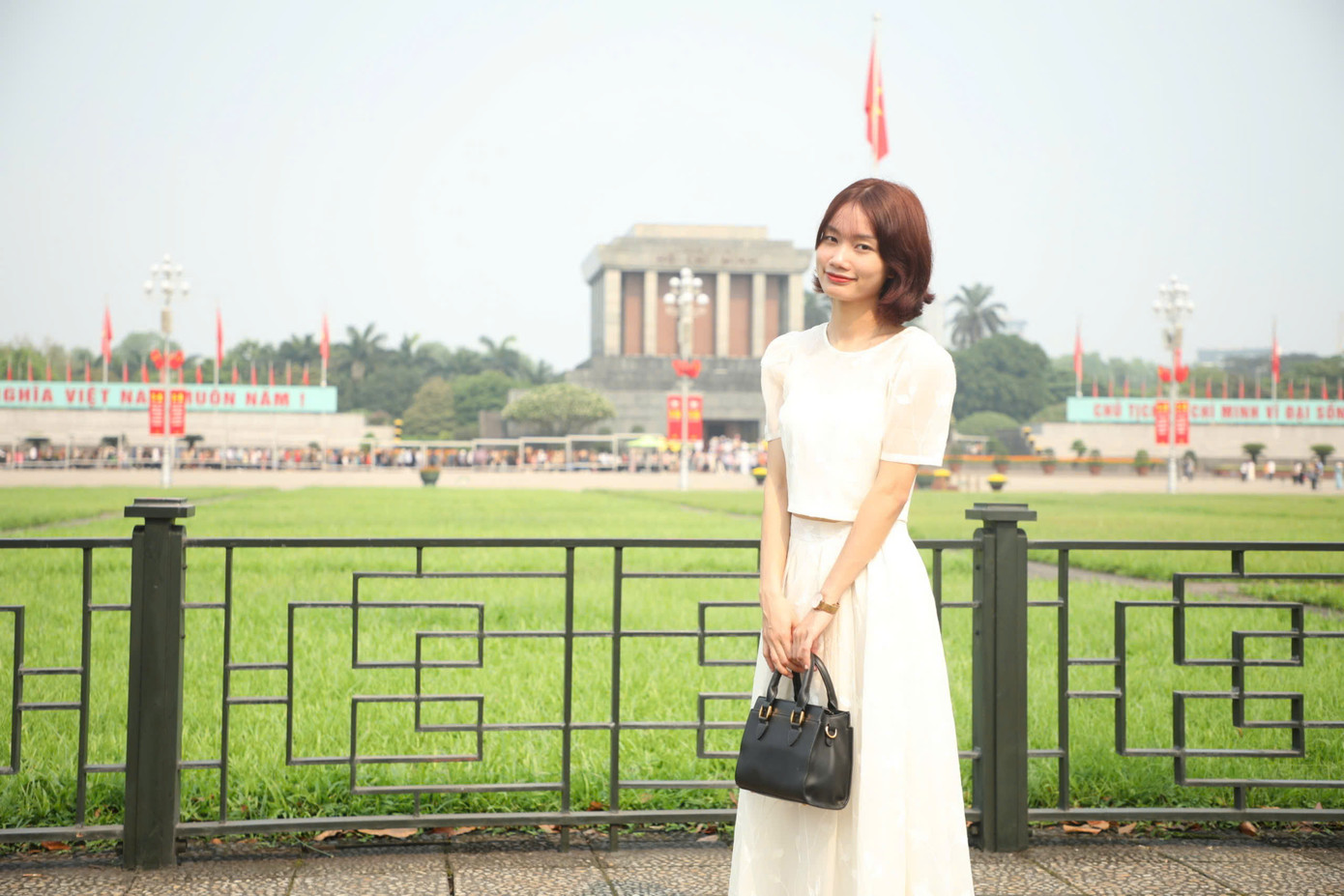 Bạn Nguyễn Phương Trang (24 tuổi, huyện Thanh Trì, Hà Nội) cho rằng, việc kết hôn ở độ tuổi nào không còn quá quan trọng, mà quan trọng là tìm được đối tượng phù hợp. Ảnh: NVCC