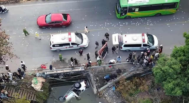 Hiện trường vụ tai nạn. Ảnh: OFFB. Hiện trường vụ tai nạn. Ảnh: OFFB.