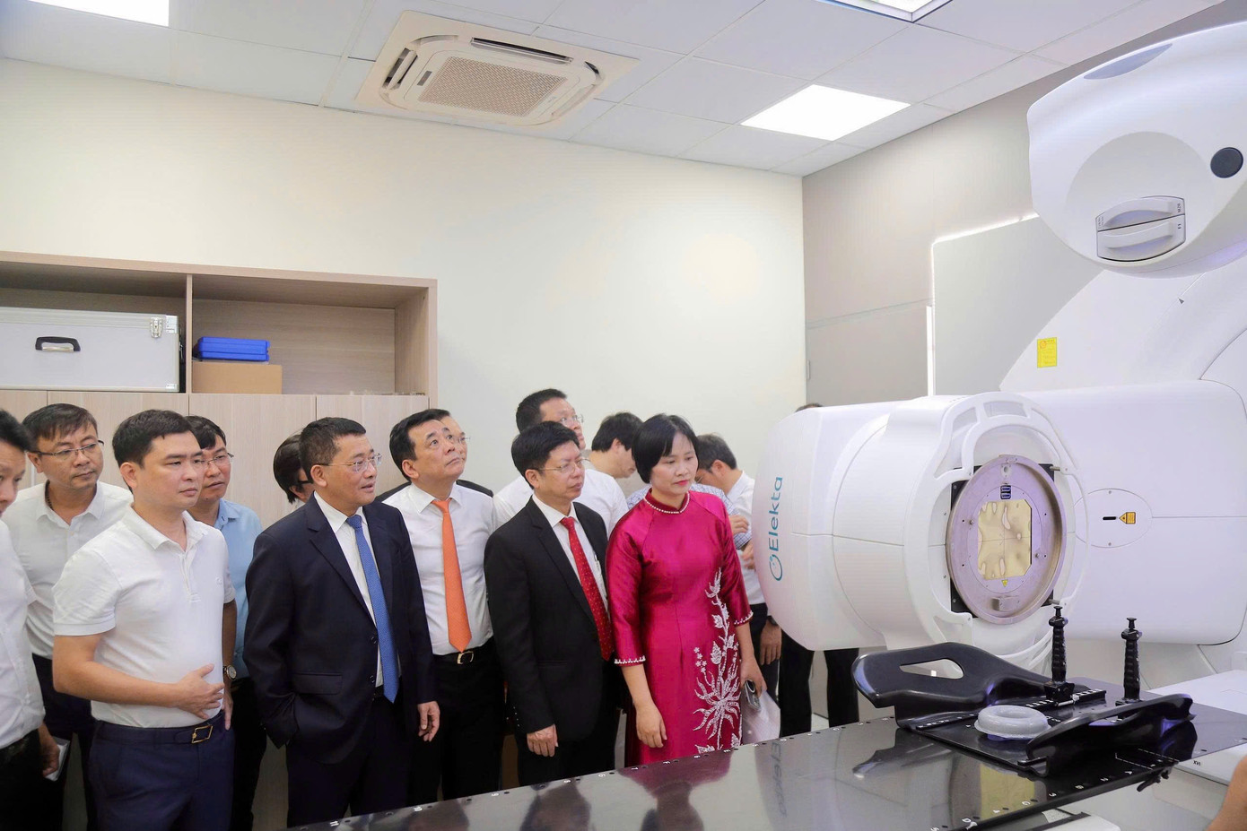 Hệ thống xạ trị gia tốc và CT mô phỏng 4D vừa được Bộ Y tế cho phép BV K đưa vào điều trị bệnh nhân.