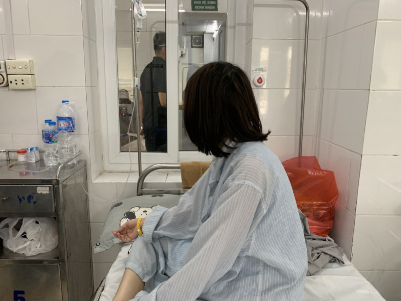 Một bệnh nhân điều trị tại BV Bạch Mai vì ngộ độc đã được xuất viện chiều nay.