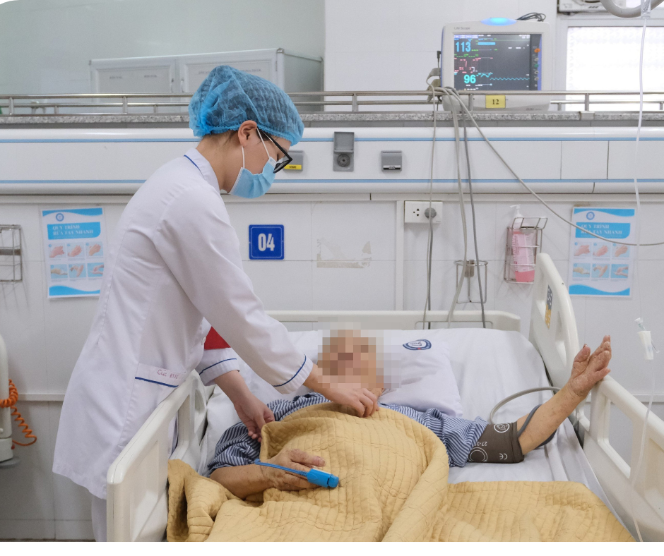 Bệnh nhân biến chứng do bỏ điều trị. Bệnh nhân biến chứng do bỏ điều trị.