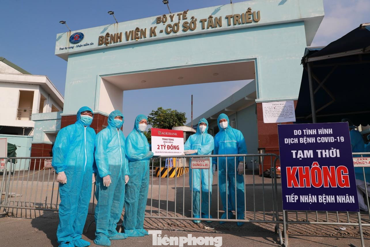 Nhiều cơ quan đơn vị hỗ trợ BV K trong giai đoạn khó khăn này