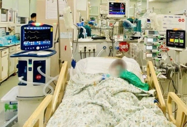 Bệnh nhân nhập viện trong tình trạng nguy kịch tính mạng