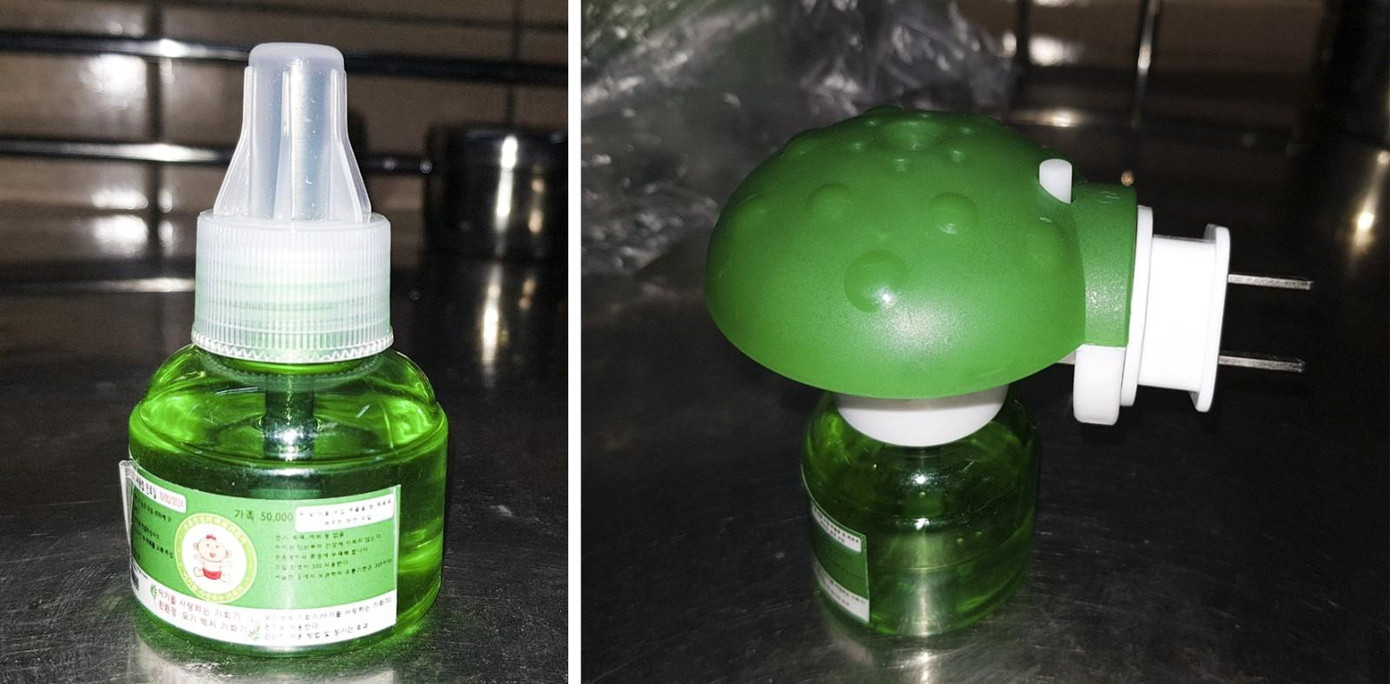 Tinh dầu đuổi muỗi chứa thuốc trừ sâu mà gia đình anh K. dùng nhiều ngày liên tục