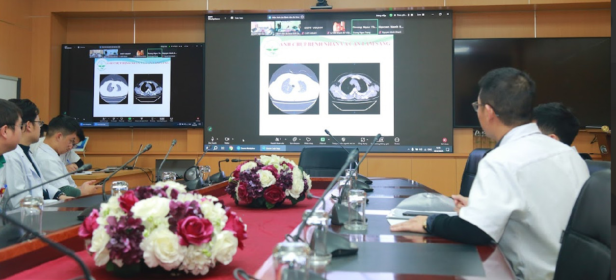 Bác sĩ BV Việt - Đức hội chẩn từ xa Bác sĩ BV Việt - Đức hội chẩn từ xa