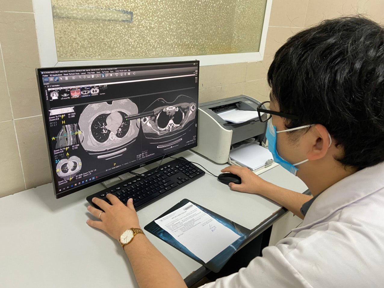 Phổi của bệnh nhân bị hậu COVID-19 Phổi của bệnh nhân bị hậu COVID-19