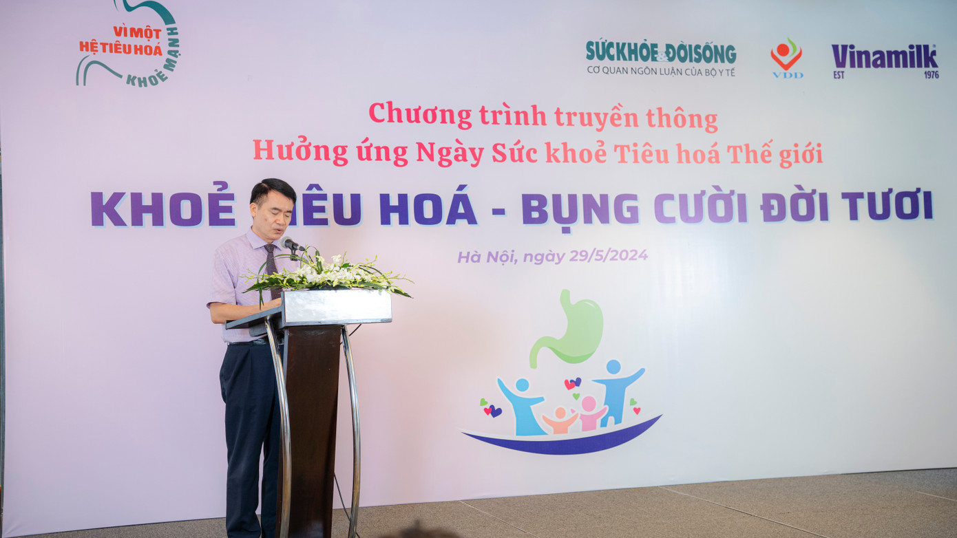 PGS.TS Trần Thanh Dương nêu rõ tầm quan trọng của hệ tiêu hóa PGS.TS Trần Thanh Dương nêu rõ tầm quan trọng của hệ tiêu hóa