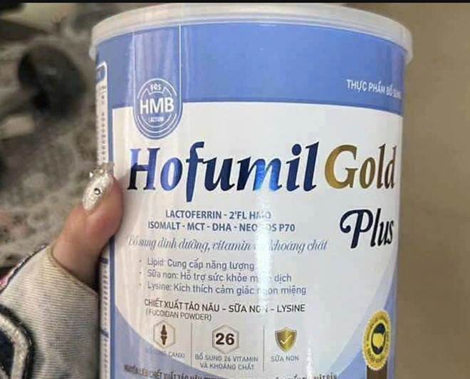 Sữa Hofumil Gold Plus nằm trong đường dây sữa giả vừa bị triệt phá. Sữa Hofumil Gold Plus nằm trong đường dây sữa giả vừa bị triệt phá.