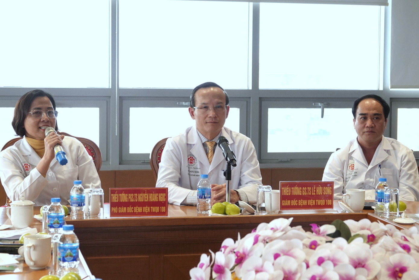 Ban Giám đốc Bệnh viện Trung ương Quân đội 108 thông tin về tuyển dụng 600 bác sĩ, điều dưỡng Ban Giám đốc Bệnh viện Trung ương Quân đội 108 thông tin về tuyển dụng 600 bác sĩ, điều dưỡng