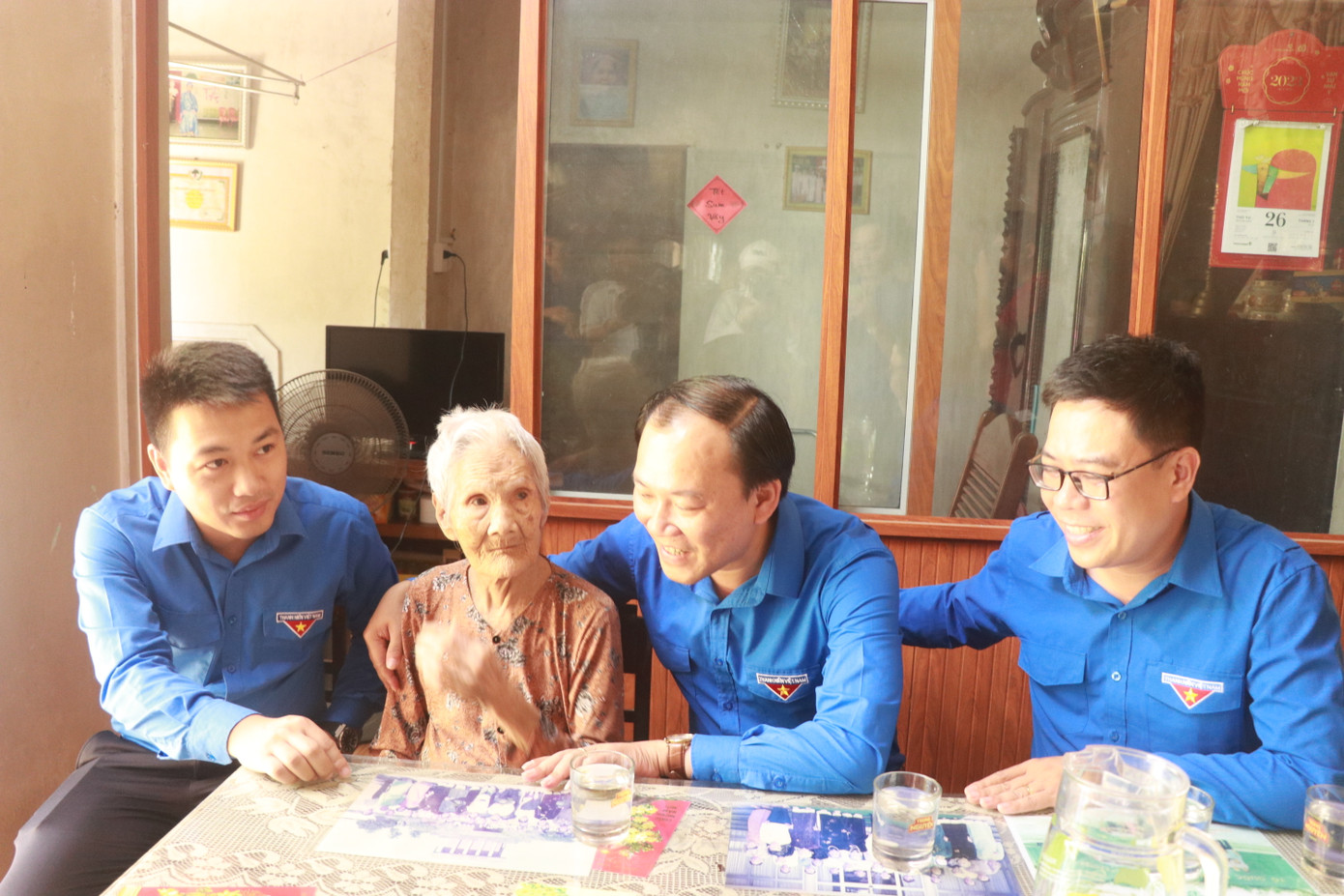 Mẹ Nguyễn Thị Phước hiện ở phường 3, thị xã Quảng Trị.