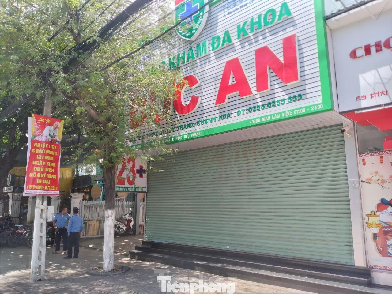 Phòng khám Đức An bị xử phạt vì sử dụng lao động Trung Quốc trái phép. Ảnh CÔNG HOAN