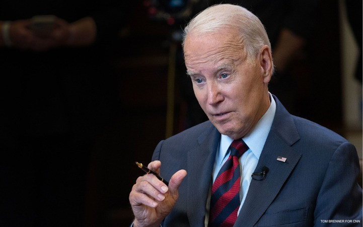 Tổng thống Mỹ Joe Biden. Ảnh: CNN Tổng thống Mỹ Joe Biden. Ảnh: CNN