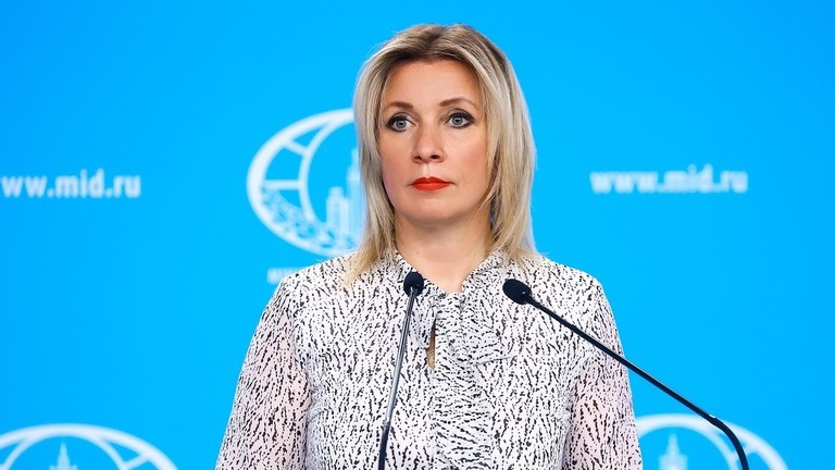 Người phát ngôn Bộ Ngoại giao Nga Maria Zakharova. Ảnh: RT Người phát ngôn Bộ Ngoại giao Nga Maria Zakharova. Ảnh: RT