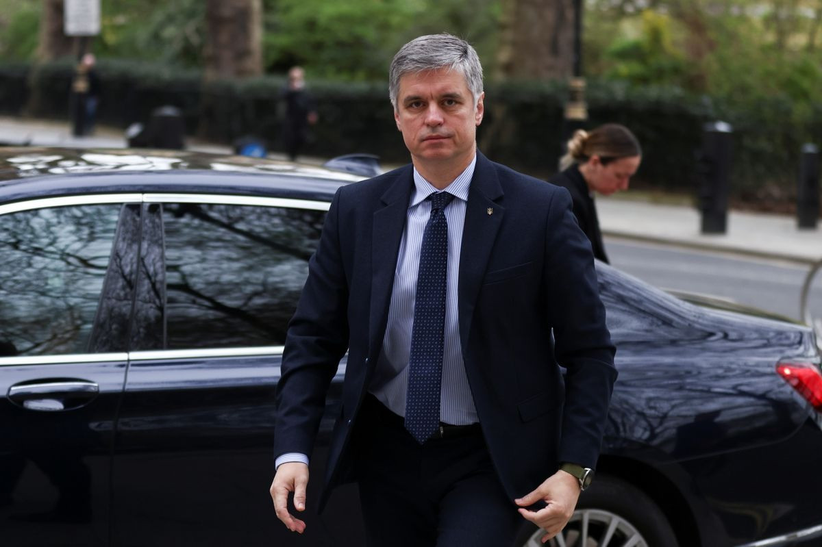 Ông Vadym Prystaiko. Ảnh: Reuters Ông Vadym Prystaiko. Ảnh: Reuters