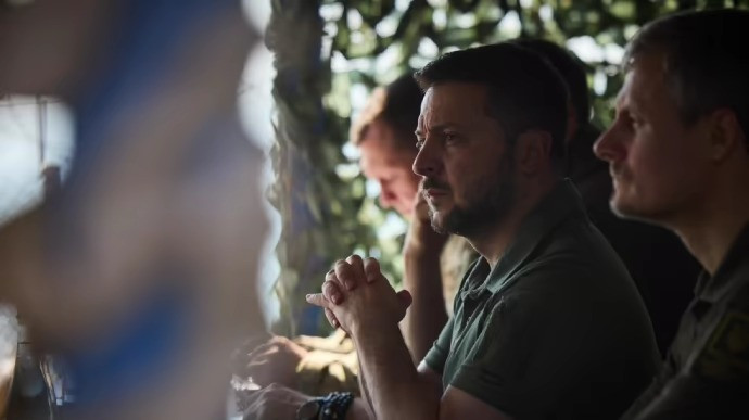 Ông Zelensky ở Odessa. Ảnh: Pravda