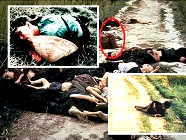 Bà Nguyễn Thị Tẩu, mẹ Đức và chiếc túi vải màu nâu Ảnh: Ronald Haeberle