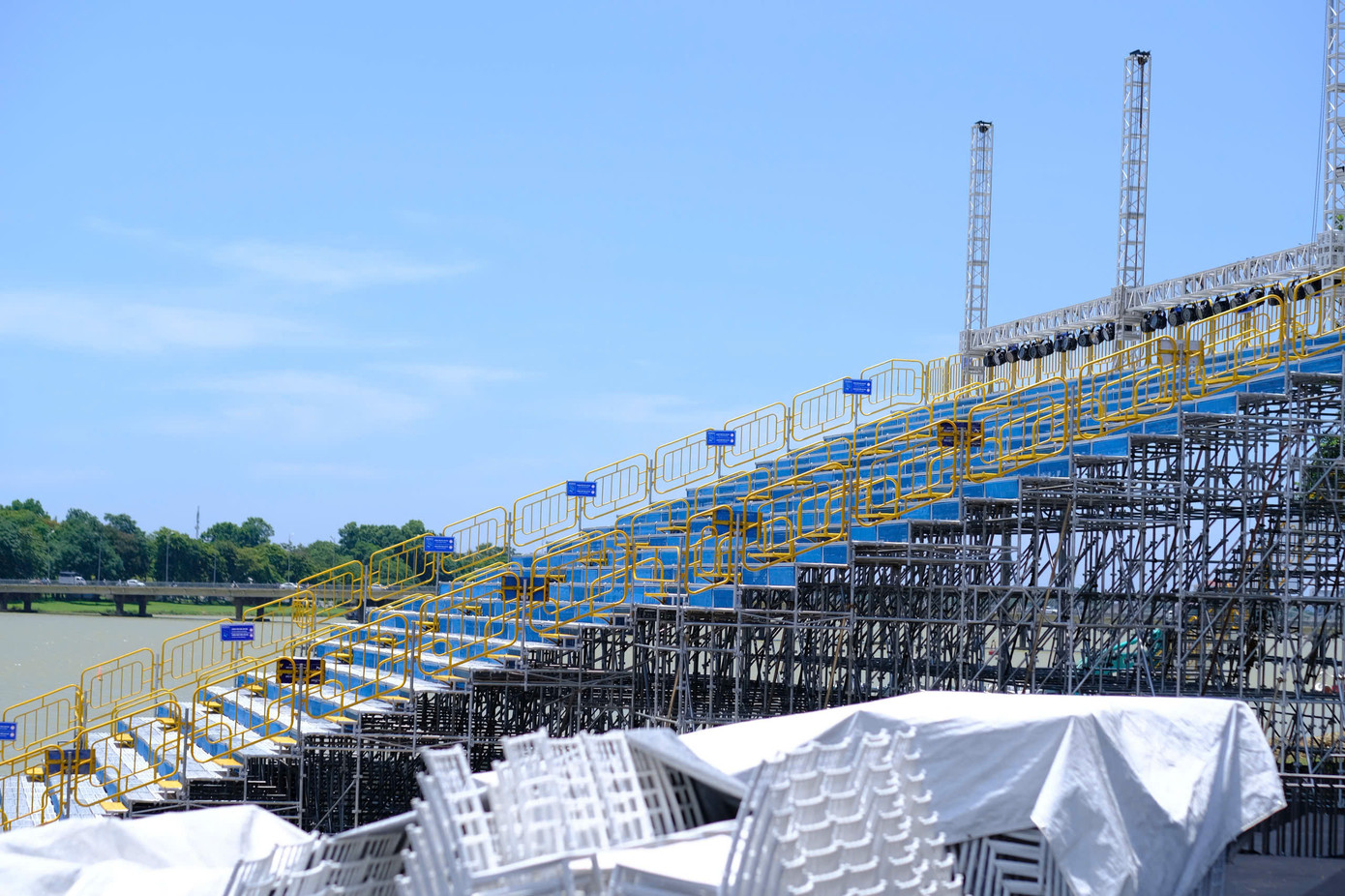 Ban tổ chức cam kết giữ nguyên quy mô, chất lượng đêm chung kết. Ảnh: Hà Trang.