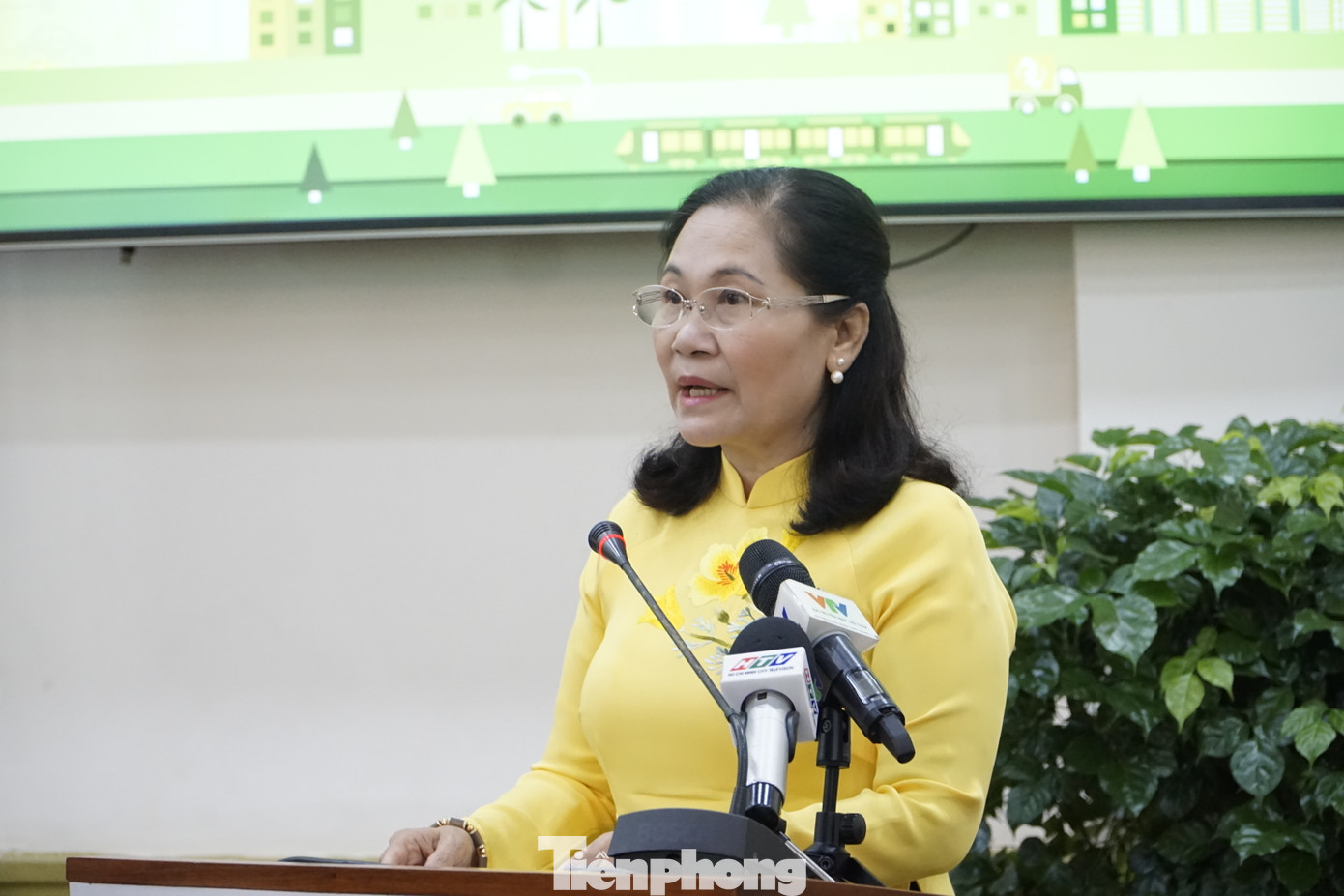 Chủ tịch HĐND TPHCM phát biểu tại hội thảo. Ảnh: HH.