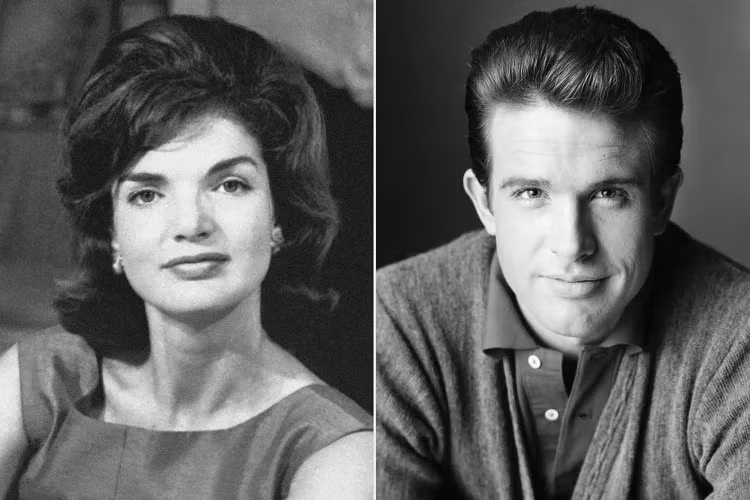 Cựu Đệ nhất phu nhân Mỹ Jacqueline Kennedy Onassis và tài tử Hollywood Warren Beatty từng hẹn hò trong vài tháng. Ảnh: Getty Images.