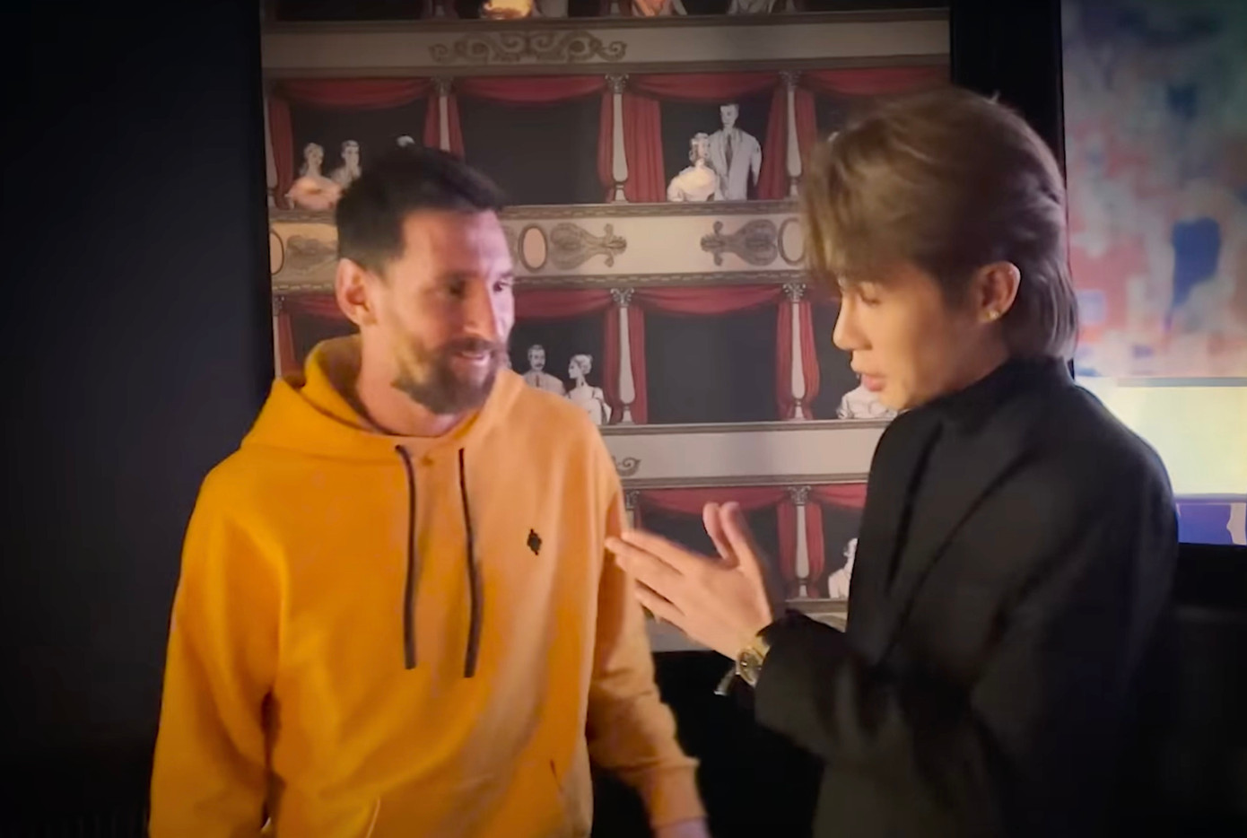 Jack gặp siêu sao Lionel Messi. Jack gặp siêu sao Lionel Messi.