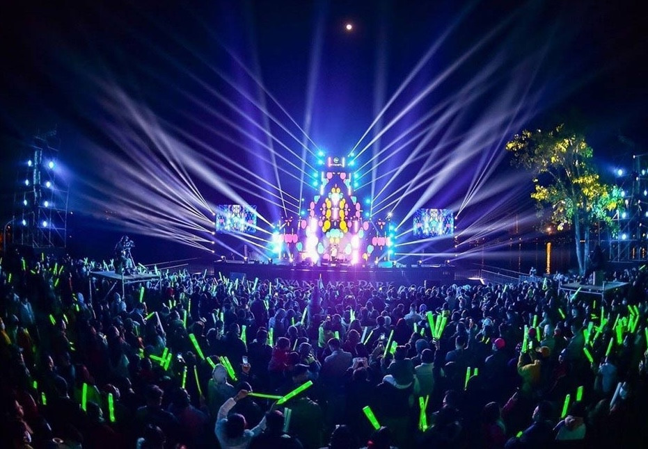 Các chương trình nghệ thuật đa dạng trong Lễ hội Countdown hàng năm