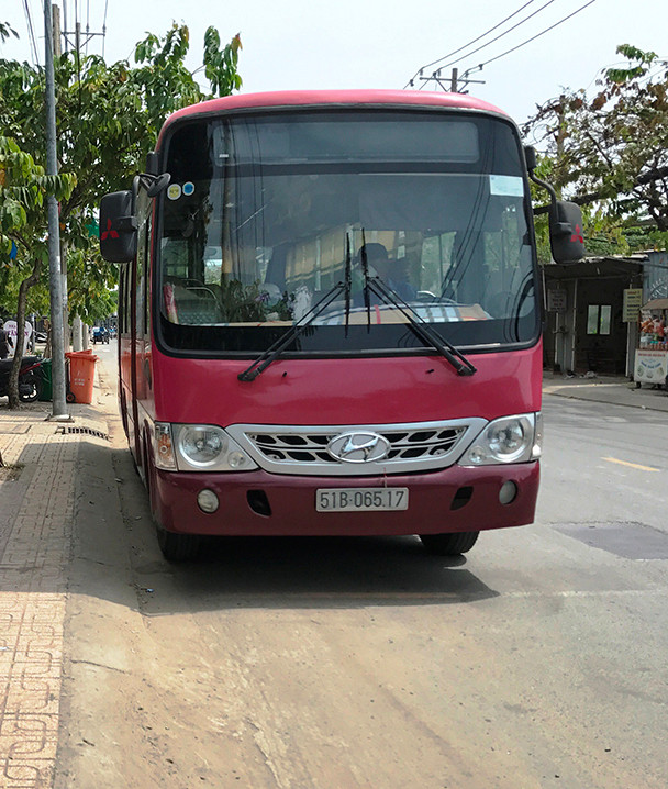 Xe buýt 57 đời cũ trước khi bị dừng khai thác đầu năm 2023