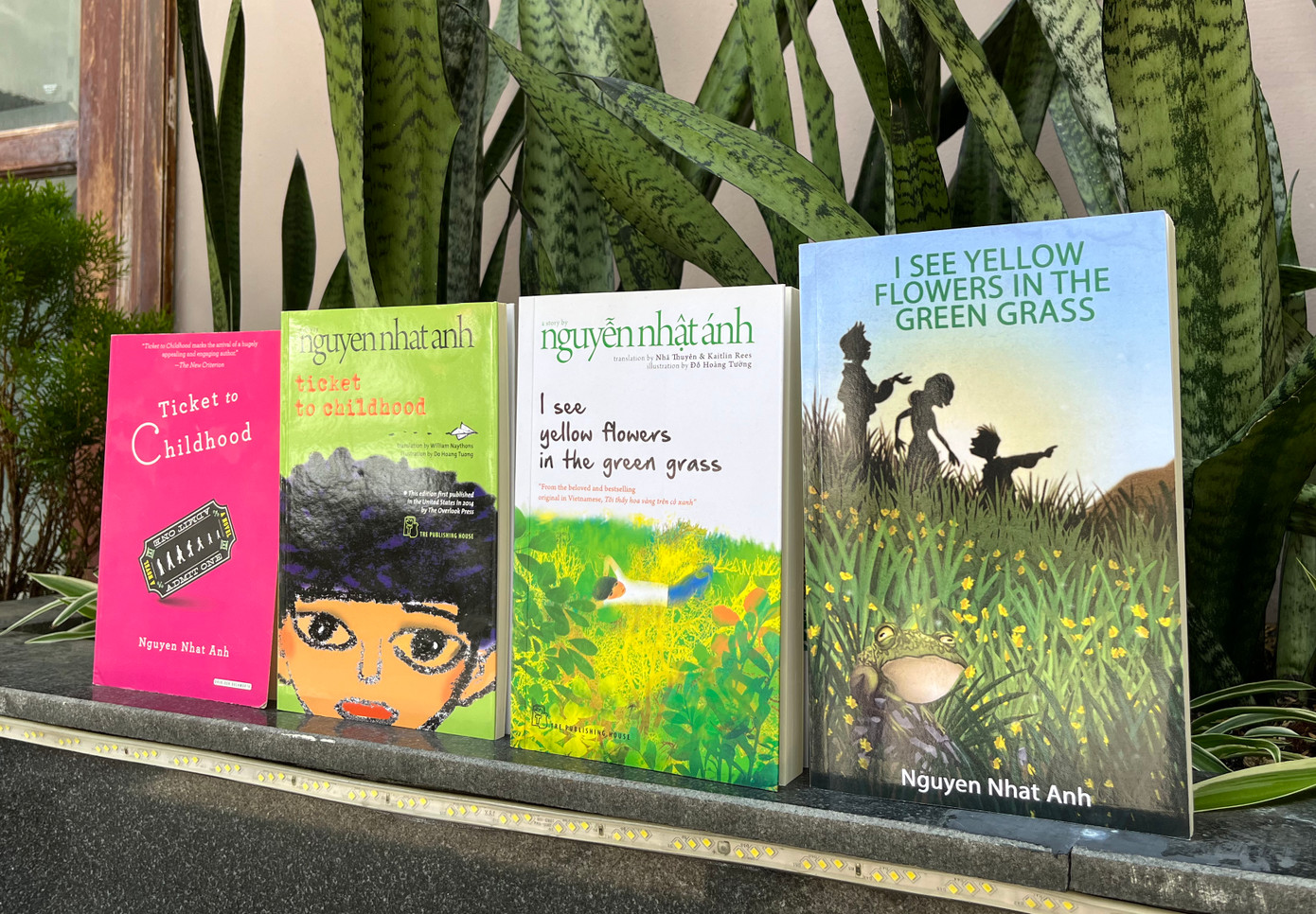 Một số tác phẩm được chuyển ngữ ra tiếng Anh của Nguyễn Nhật Ánh.