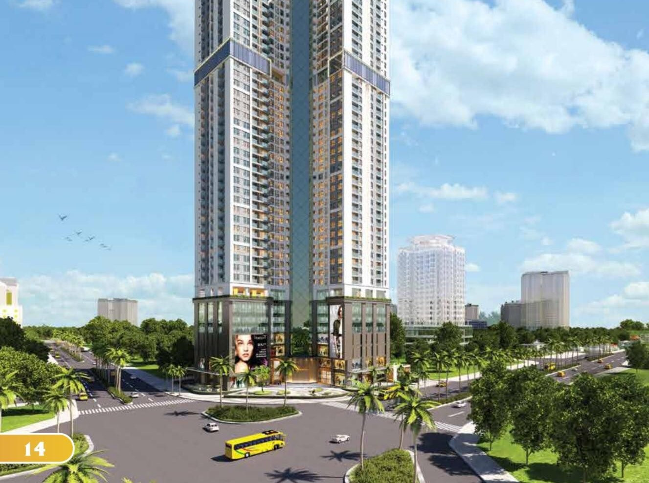 Khu Phố thương mại - ẩm thực Sky Garden quận 7