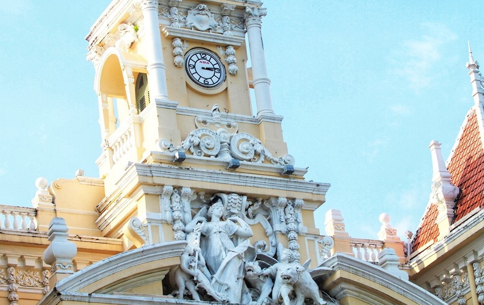 Thiết kế nổi bật của toà nhà UBND TPHCM Thiết kế nổi bật của toà nhà UBND TPHCM