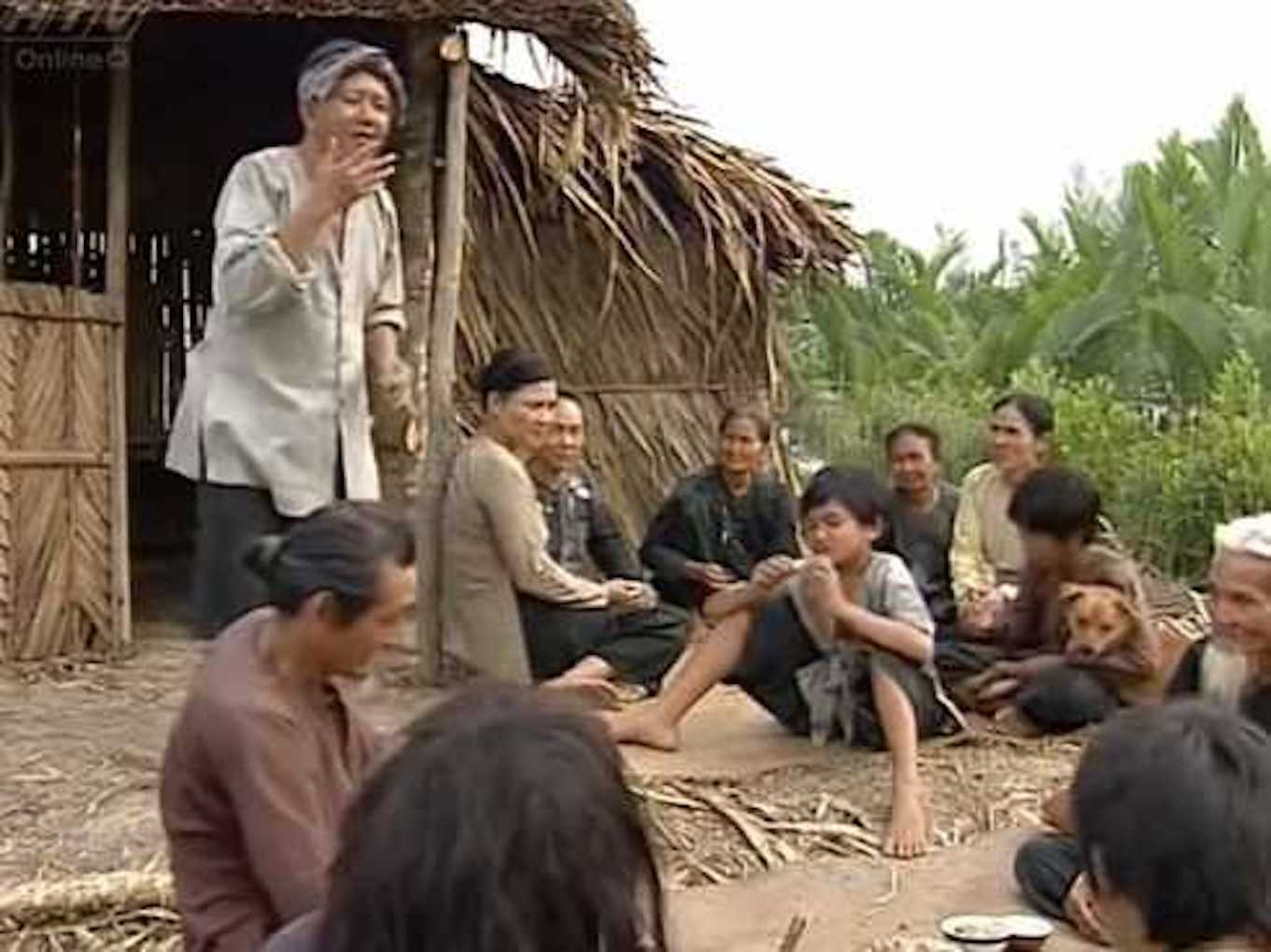 Bác Ba Phi (Mạc Can thể hiện) trong phim Đất phương Nam.