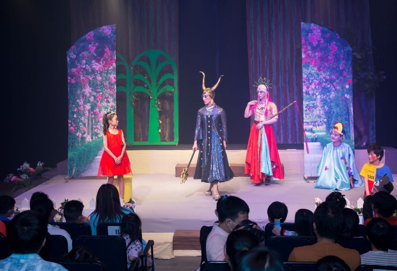 Sân khấu 5B là nơi các học viên thực hành sau khi kết thúc chương trình đào tạo.