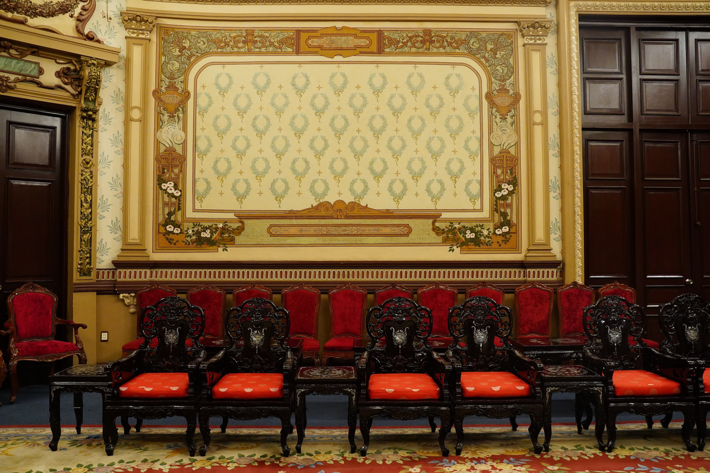 Phòng tiếp khách quốc tế trong toà nhà. Phòng tiếp khách quốc tế trong toà nhà.