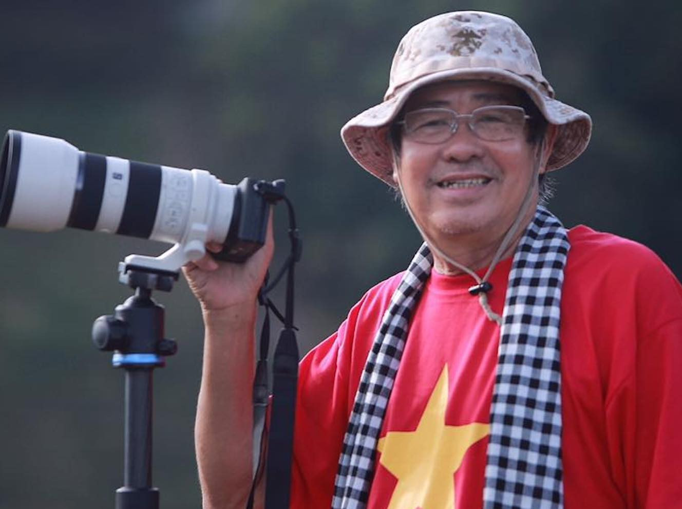 Nghệ sĩ nhiếp ảnh Hoàng Thạch Vân. Ảnh: FBNV. Nghệ sĩ nhiếp ảnh Hoàng Thạch Vân. Ảnh: FBNV.