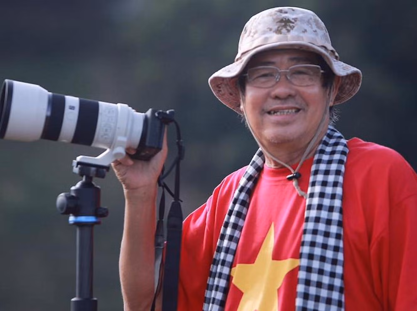 Nghệ sĩ nhiếp ảnh Hoàng Thạch Vân. Ảnh: FBNV.