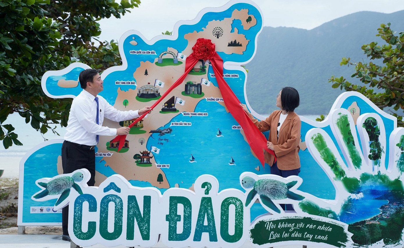 Ra mắt điểm check-in “Du lịch giảm nhựa” tại Côn Đảo Ra mắt điểm check-in “Du lịch giảm nhựa” tại Côn Đảo