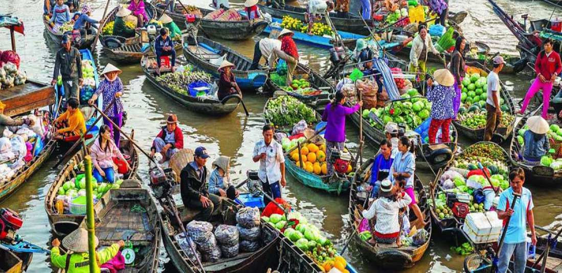 Chợ nổi, đặc sản du lịch riêng có tại ĐBSCL. Chợ nổi, đặc sản du lịch riêng có tại ĐBSCL.