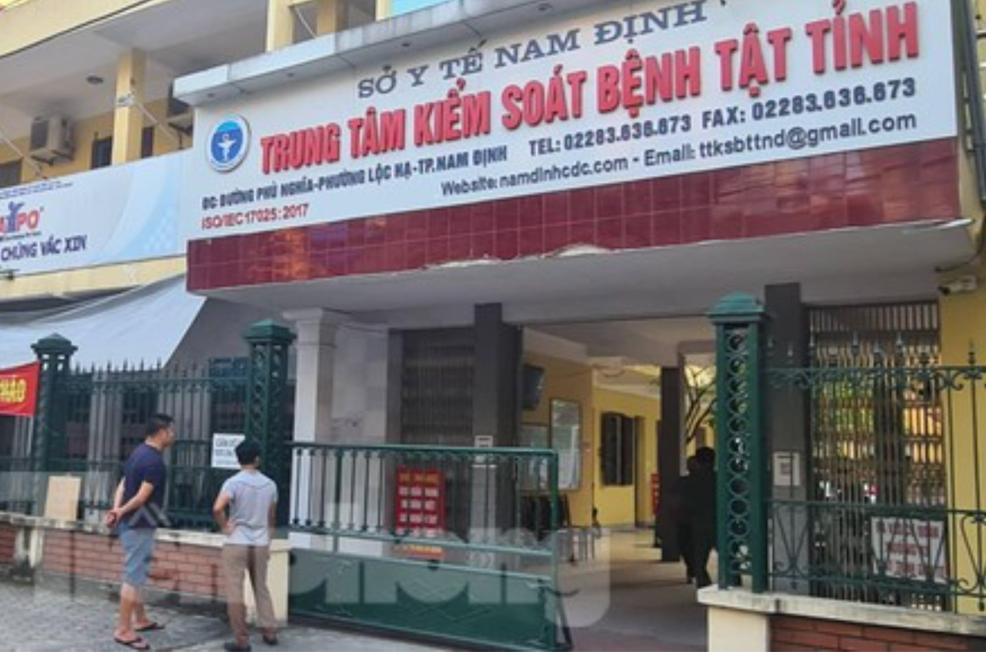Vụ việc xảy tại CDC Nam Định. Vụ việc xảy tại CDC Nam Định.
