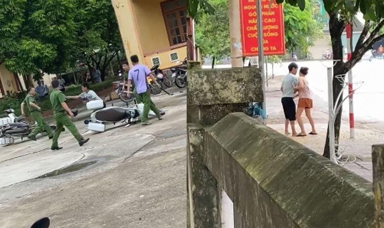 Hiện trường vụ việc.