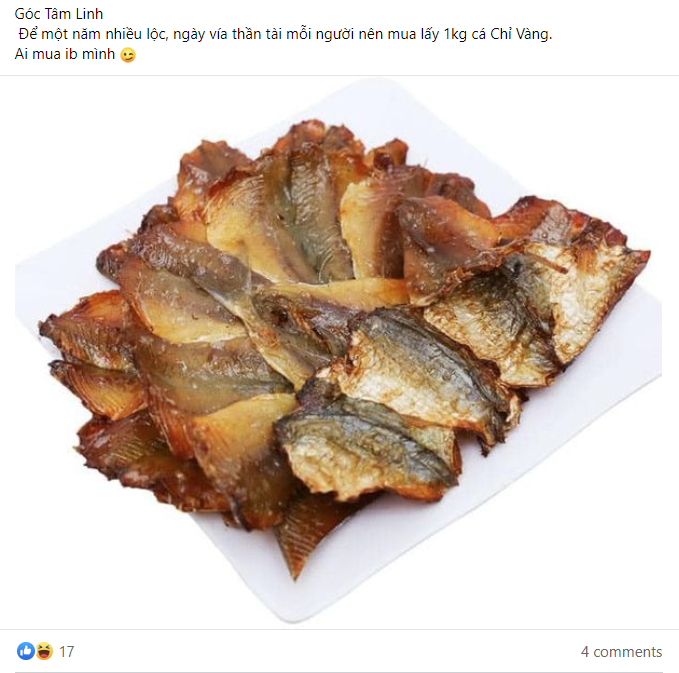 Ngày vía Thần tài, làm ngay "chỉ vàng" (FB: Ka Pi).