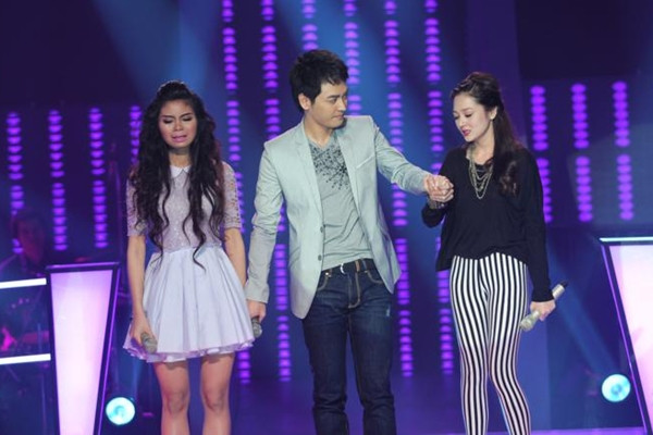 Tại vòng Đối đầu, Bảo Anh không lấn át được đối thủ nhưng vẫn được Trần Lập chọn đi tiếp