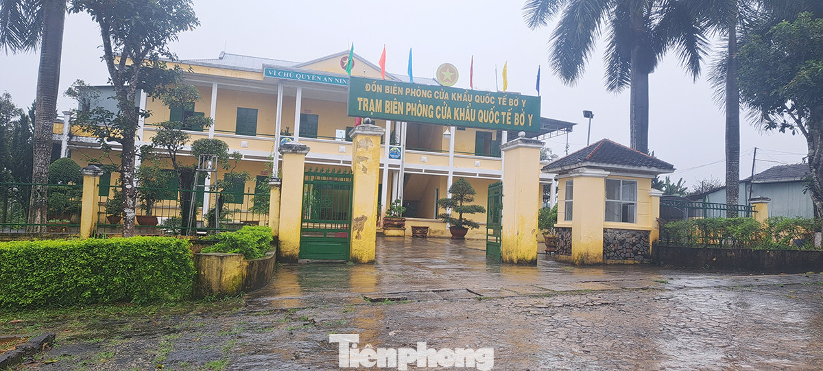 Trụ sở Trạm Biên phòng Cửa khẩu Quốc tế Bờ Y, huyện Ngọc Hồi, Kon Tum