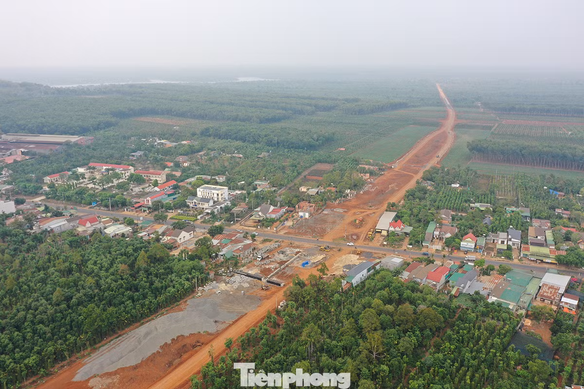 Tuyến đường tránh Đông TP.Buôn Ma Thuột đang thi công, dài 39km