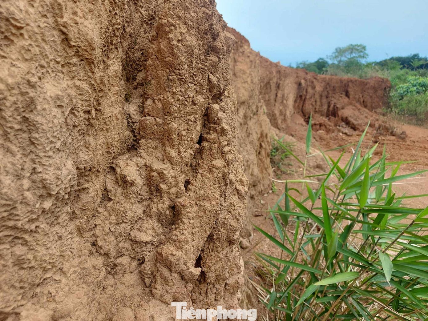 Nhiều vị trí nguy cơ tiếp tục sạt lở cao, nhất là vào mùa mưa.